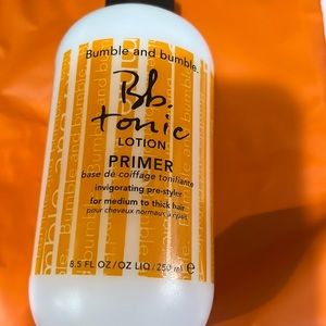 Bumble and Bumble Bb tonic lotion primer invigorating, pre-styler  8.5 oz NEW